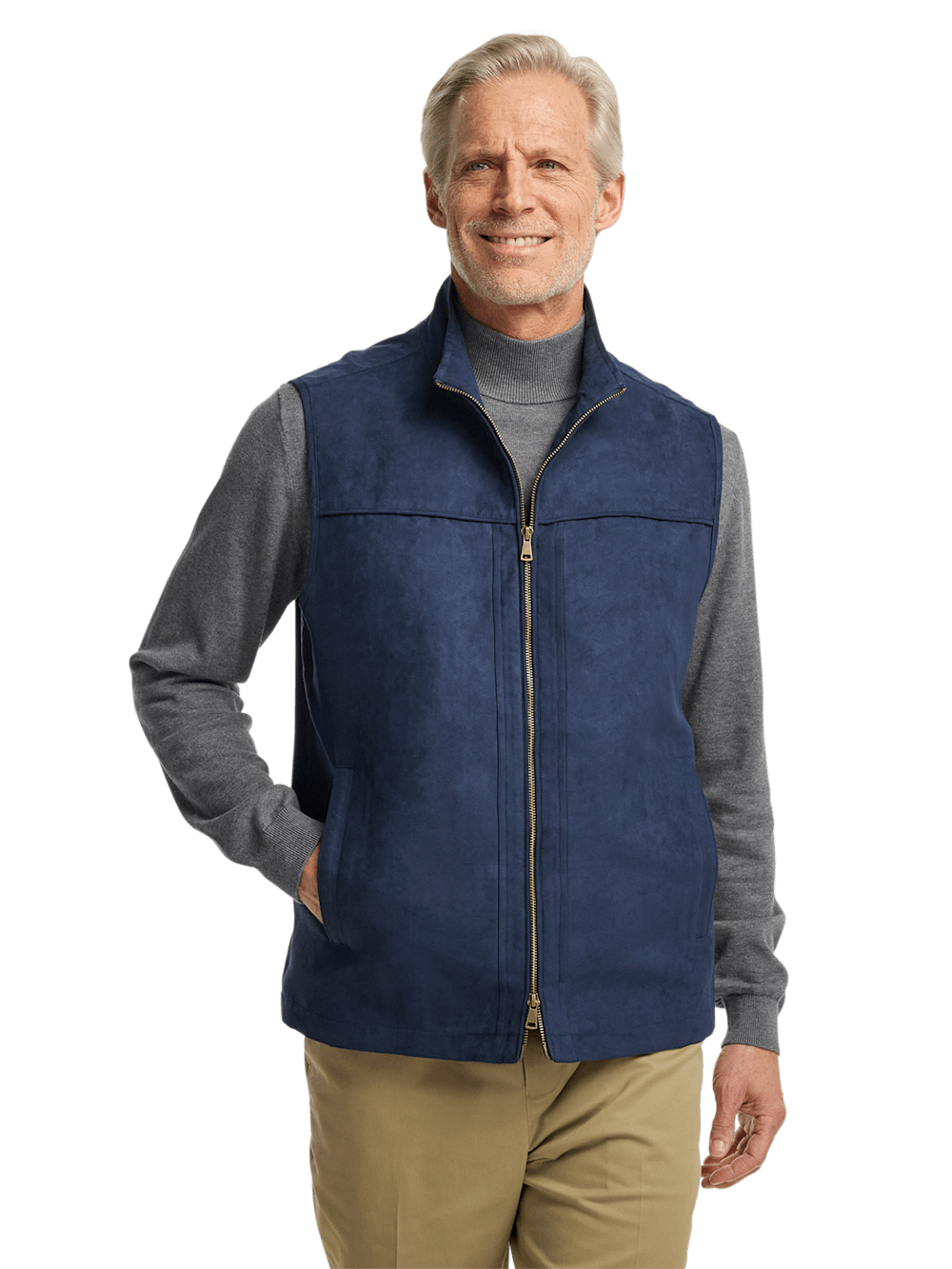 Alternate Image of Microsuede Vest-2
