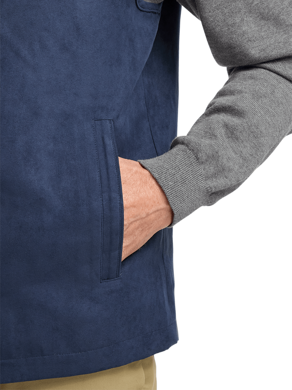 Alternate Image of Microsuede Vest-3