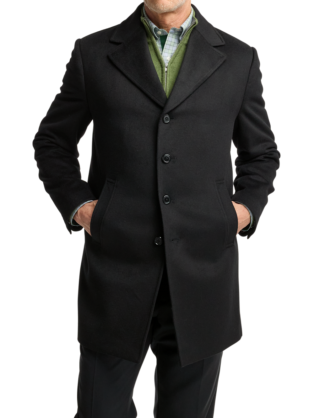 Alternate Image of Wool Blend Topcoat-1