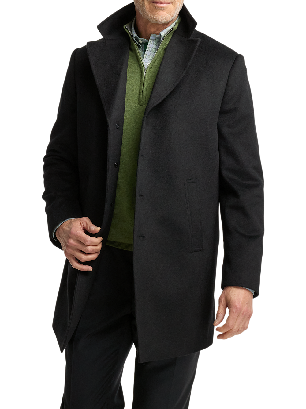 Alternate Image of Wool Blend Topcoat-2