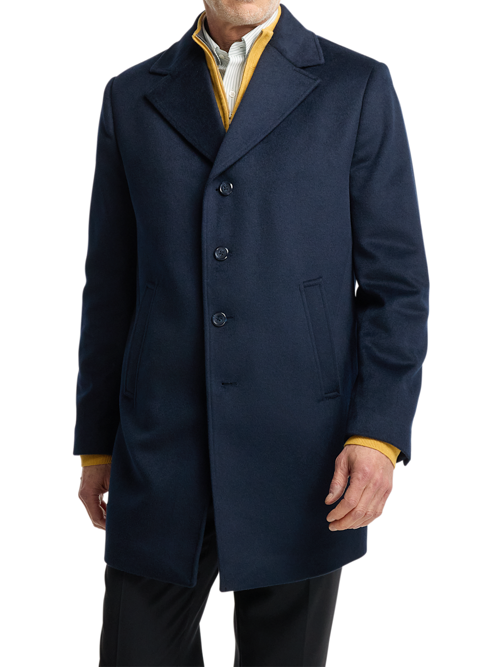 Alternate Image of Wool Blend Topcoat-1
