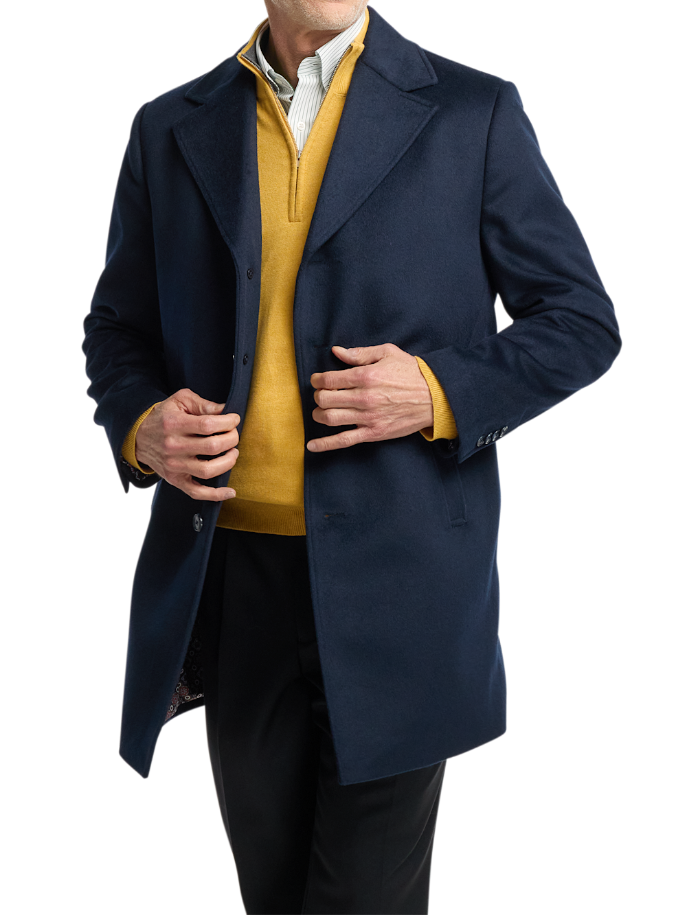 Alternate Image of Wool Blend Topcoat-2