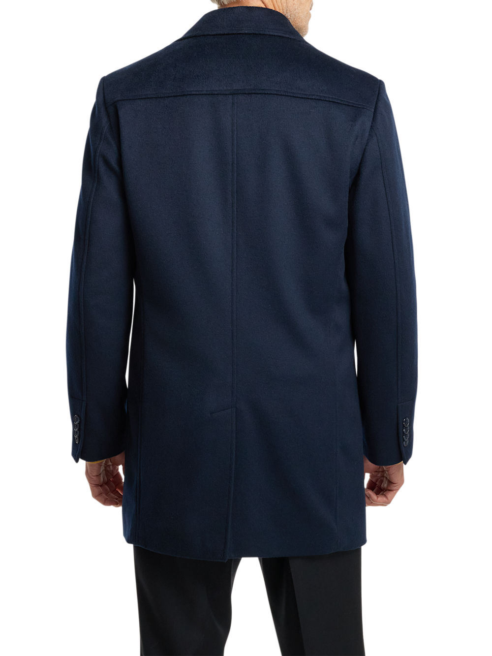 Wool Blend Topcoat - Navy 3X Large Tall Wool Blend Topcoat - Navy 3X Large Tall