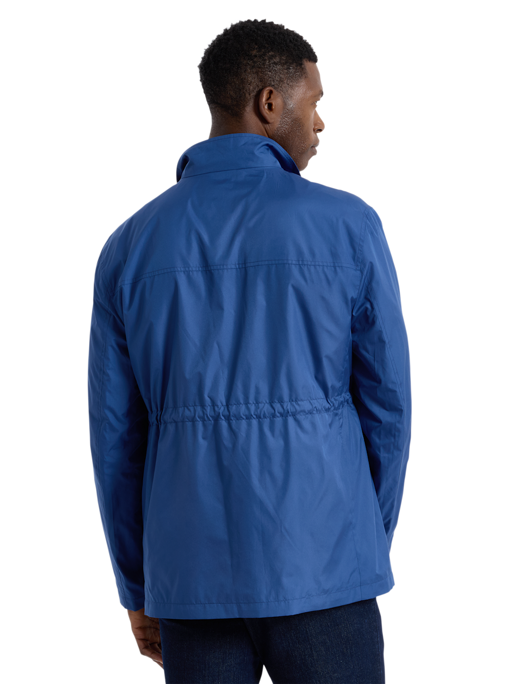 Alternate Shot of Men's bright blue  Outerwear  - 6