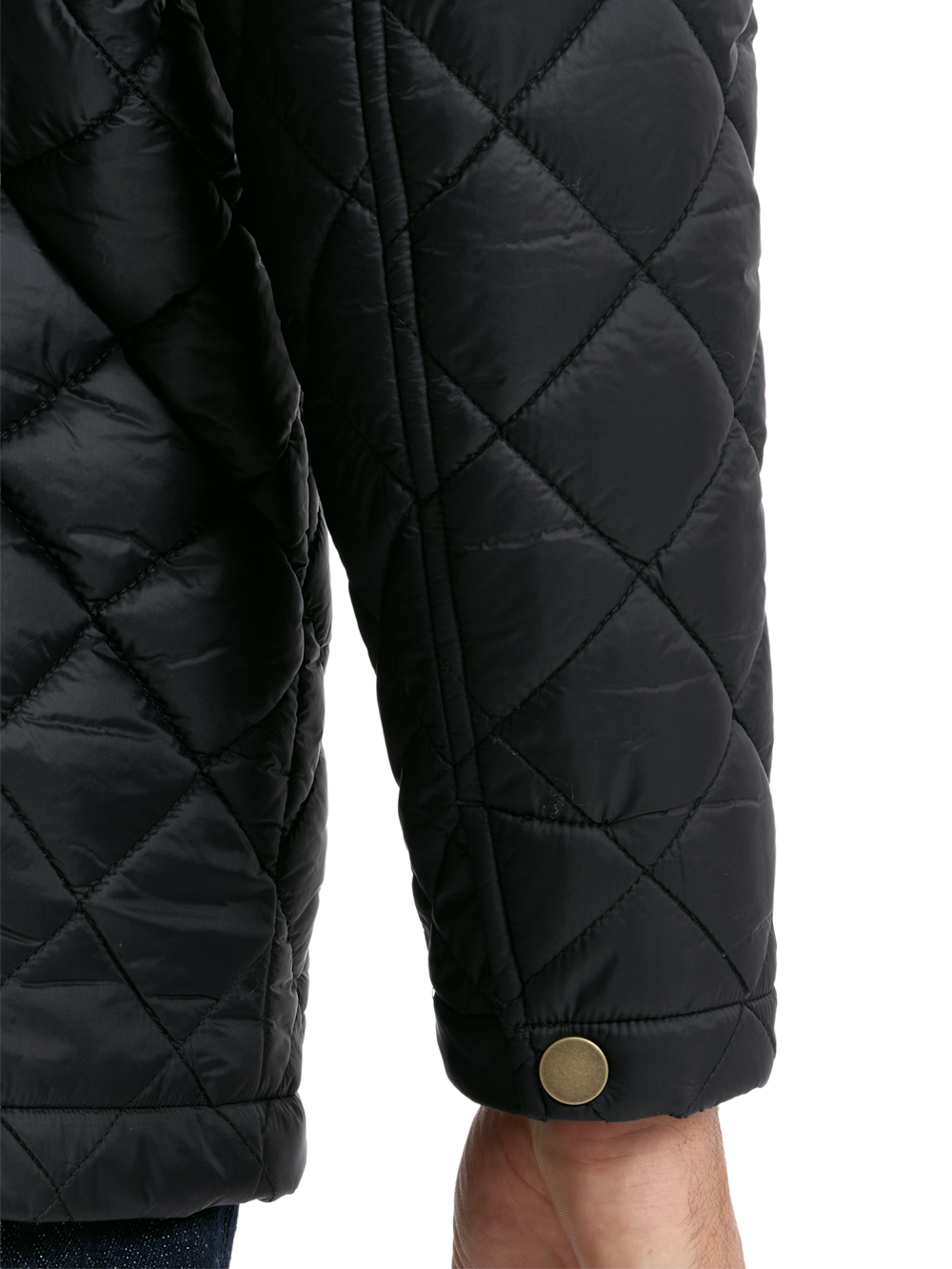 Alternate Shot of Men's black  Outerwear  - 3