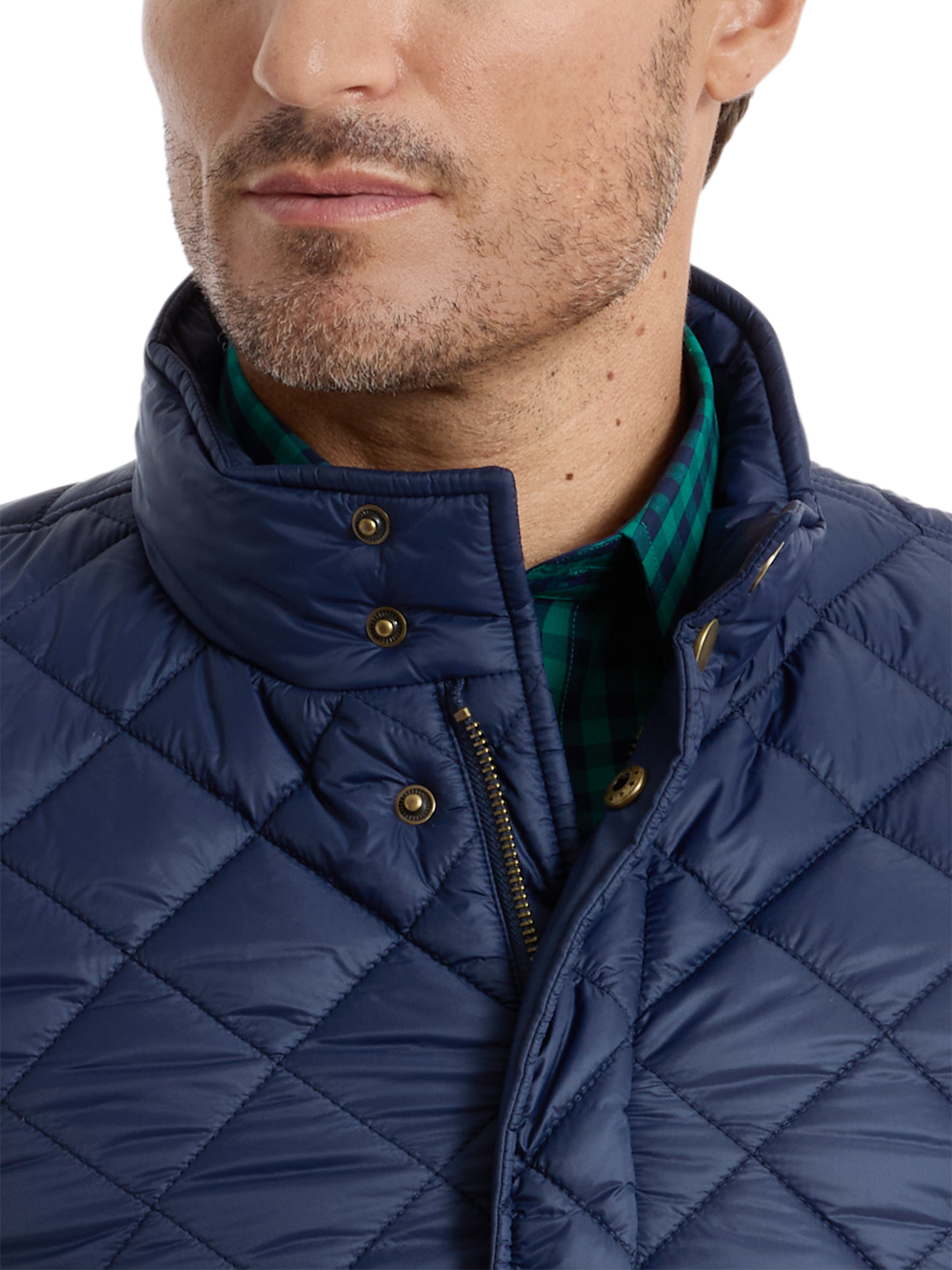 Alternate Shot of Men's dark navy  Outerwear  - 6