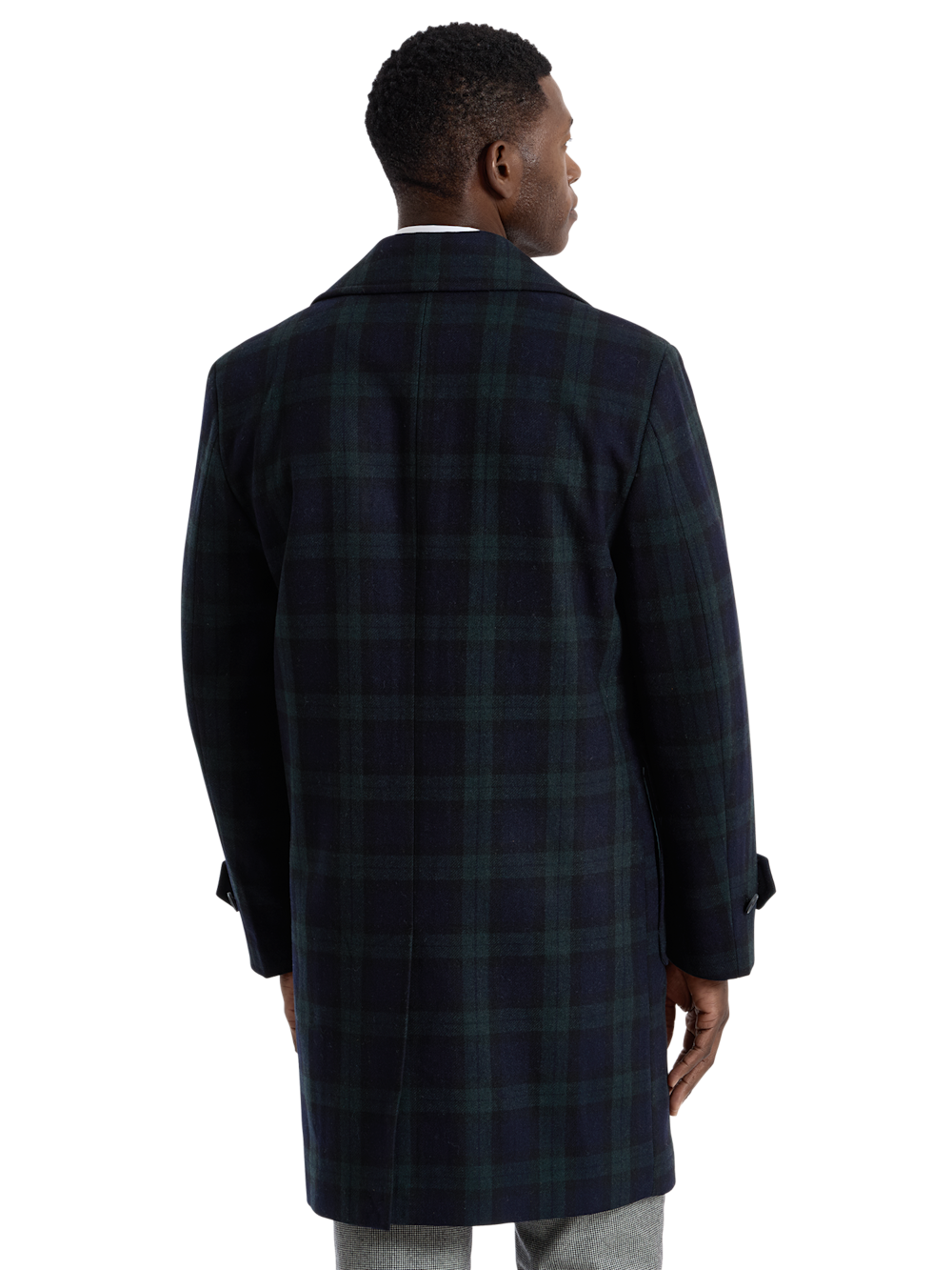 Alternate Shot of Men's green/navy  Outerwear  - 7