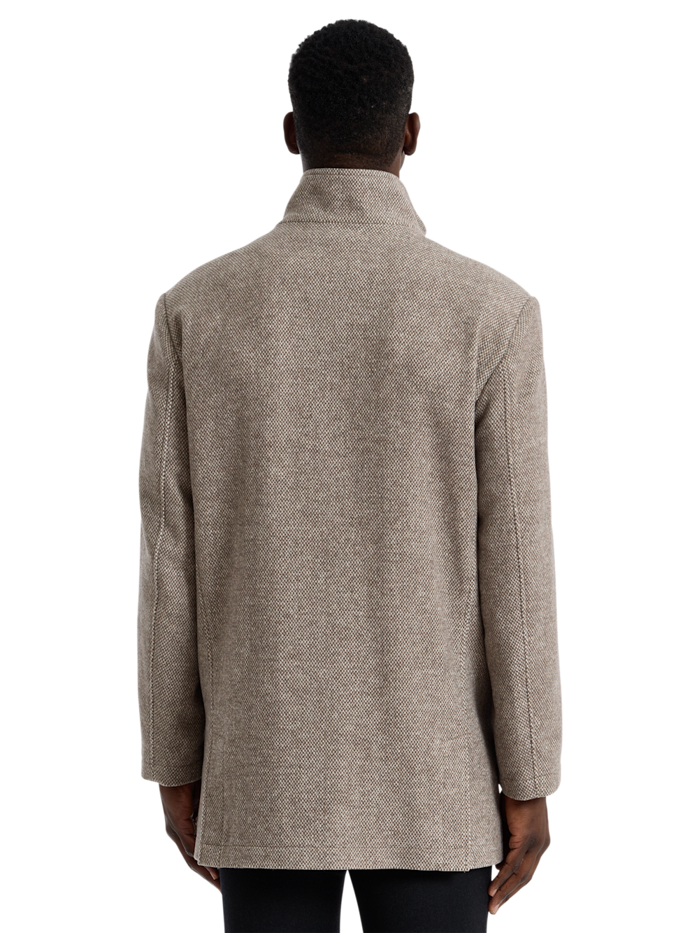 Alternate Shot of Men's tan  Outerwear  - 6
