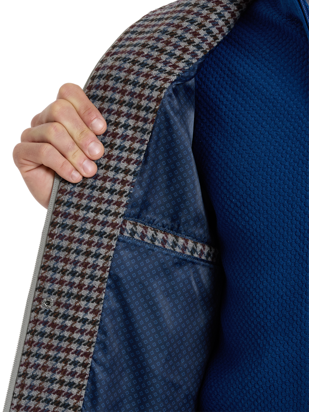 Alternate Shot of Men's multi  Outerwear  - 5