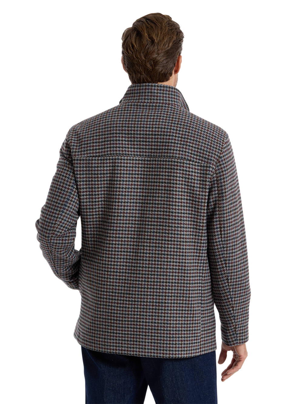 Alternate Shot of Men's multi  Outerwear  - 7
