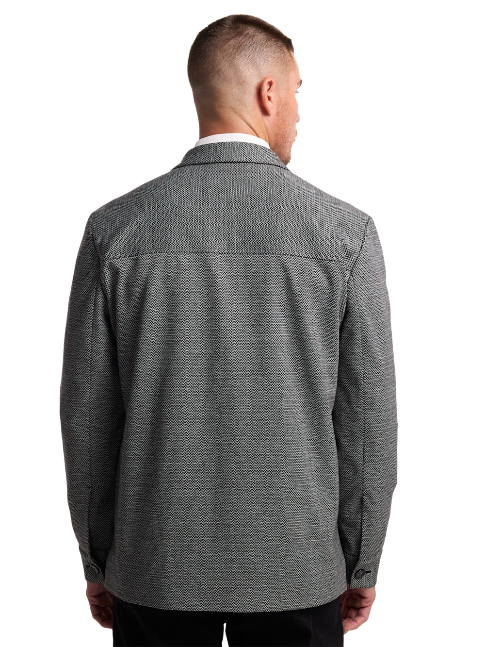 Alternate Image of Herringbone Shirt Jacket-7