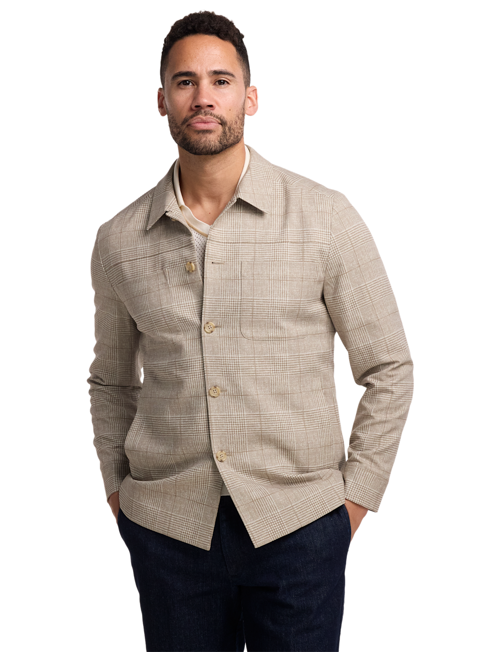 Alternate Image of Plaid Shirt Jacket-2