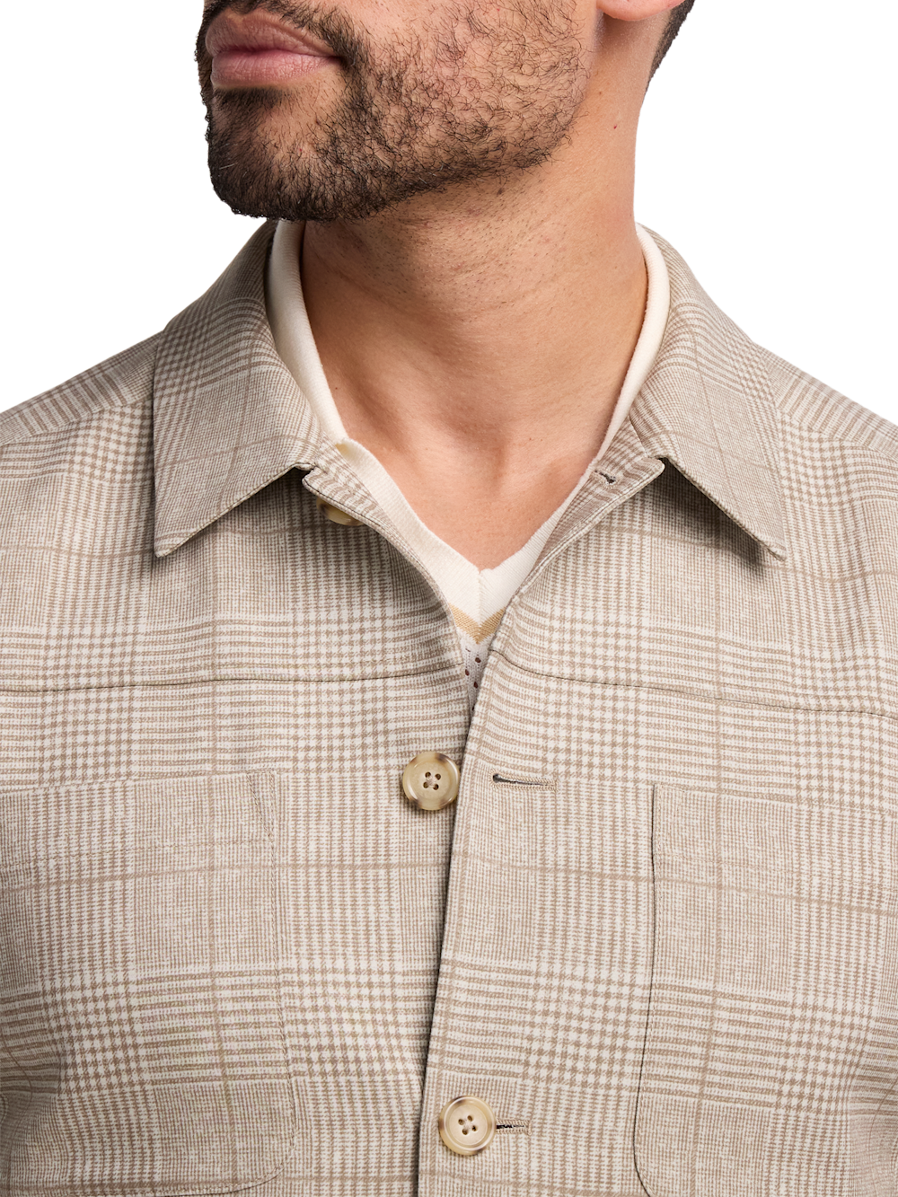 Alternate Image of Plaid Shirt Jacket-5