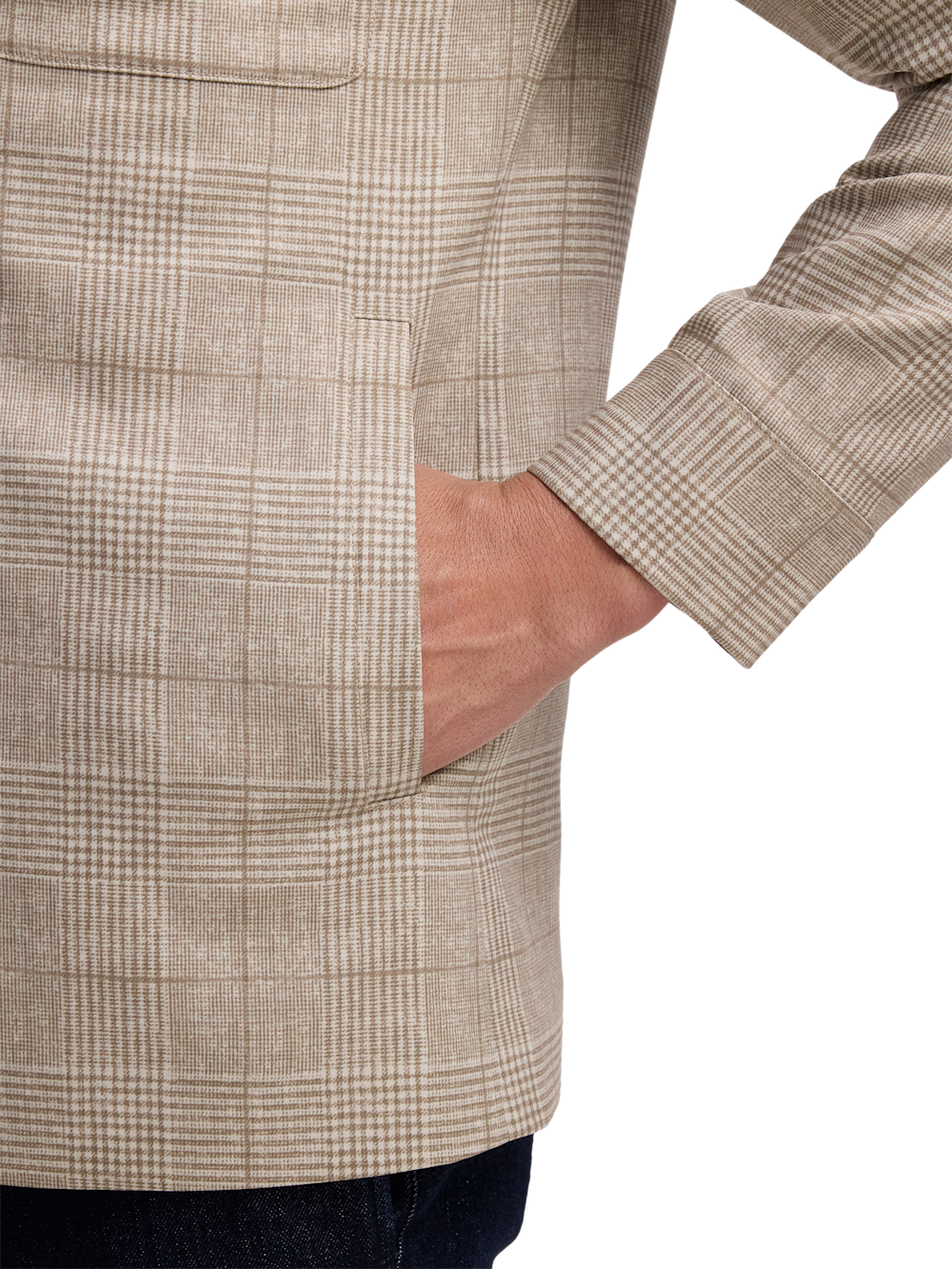 Alternate Image of Plaid Shirt Jacket-6