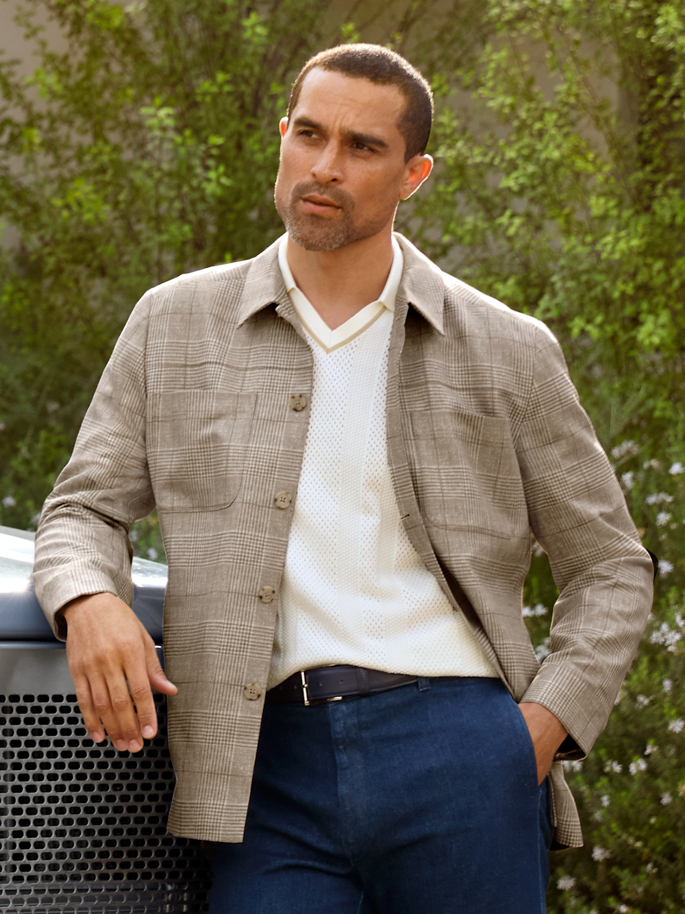 Plaid Shirt Jacket