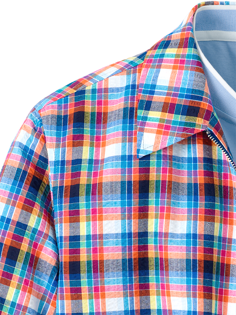 Alternate Image of Seersucker Shirt Jacket-3