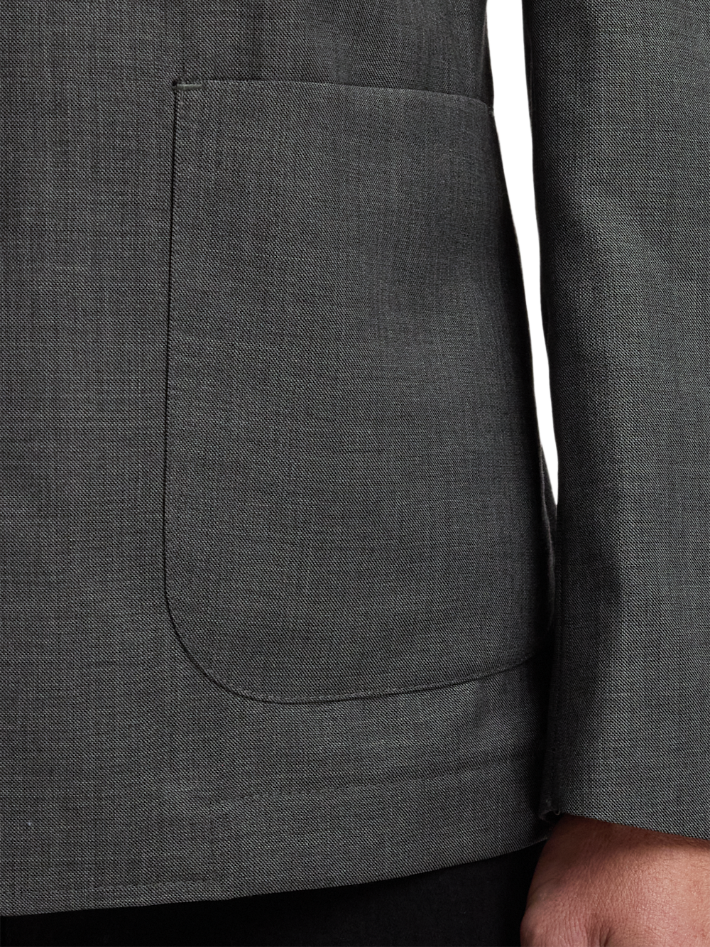 Alternate Image of Wool Sharkskin Shirt Jacket-5