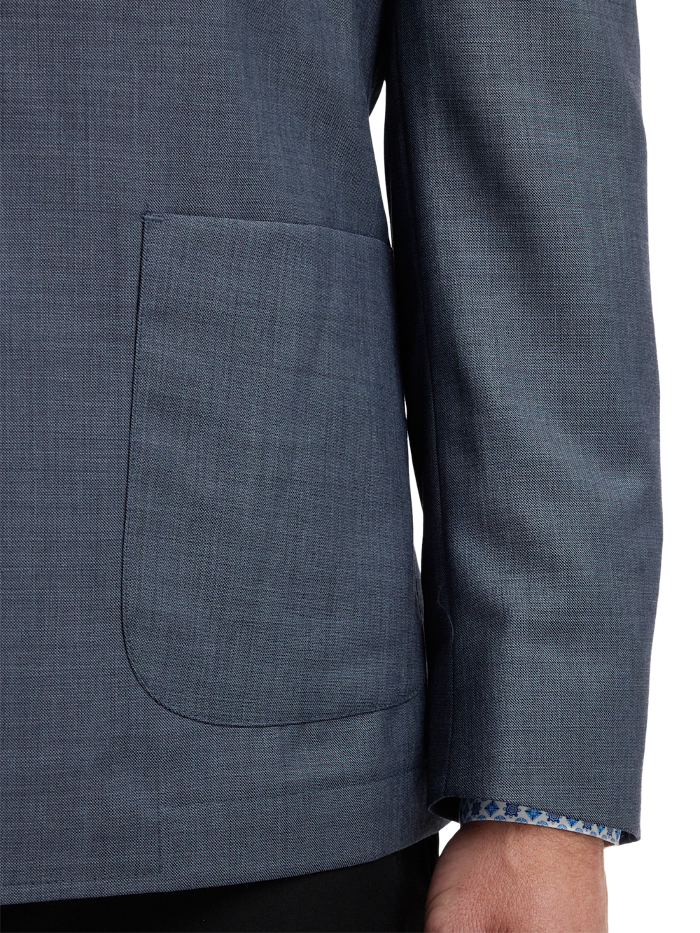 Alternate Image of Wool Sharkskin Shirt Jacket-5